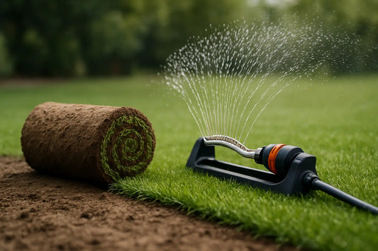 Cât se udă gazonul la rulou, pe zile