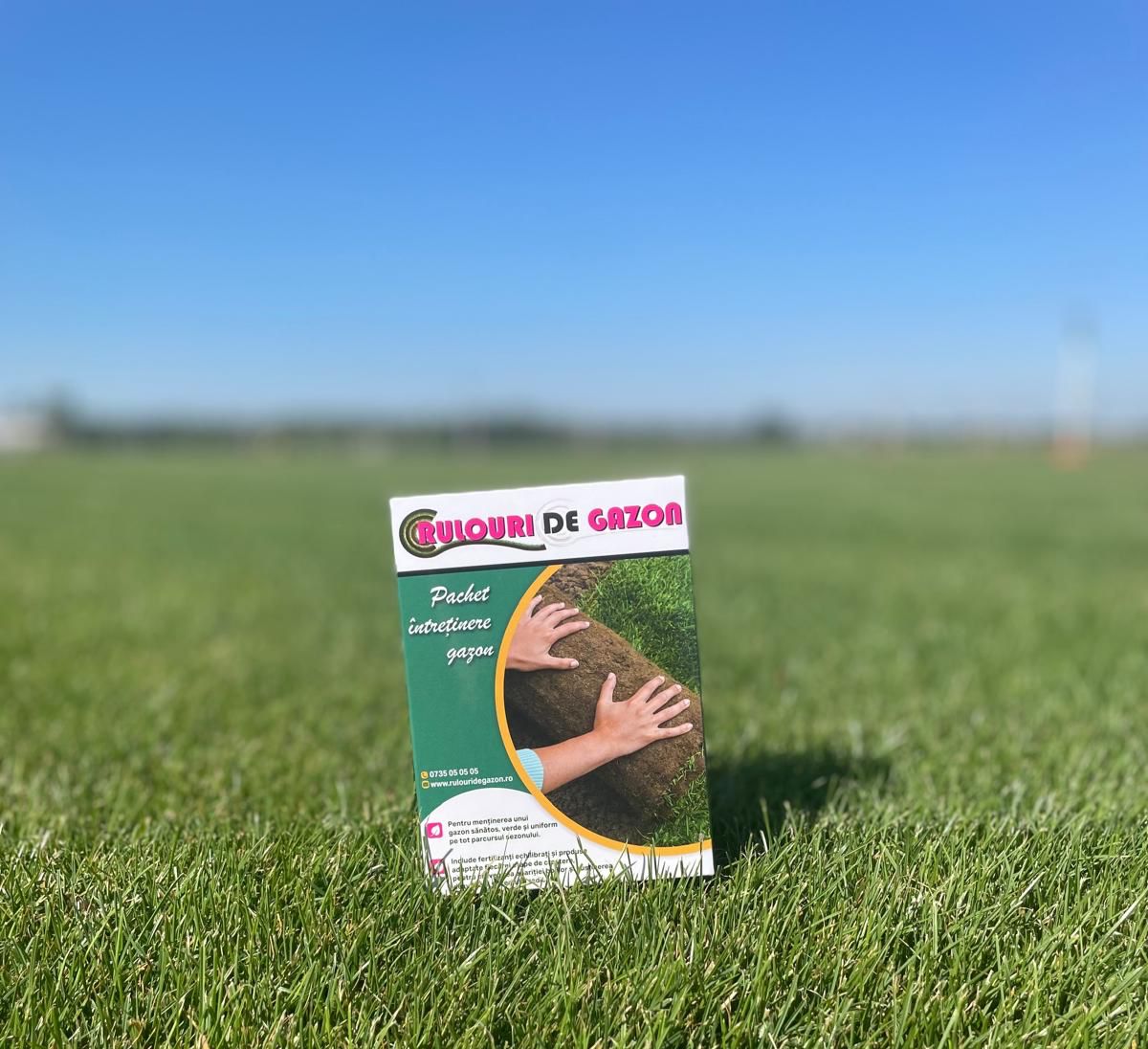 Pachet de Întreținere  gazon - 100 mp