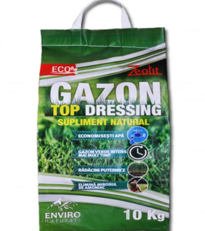 Top dressing - Produs Bio pe baza de Zeolit pentru ingrijire gazon sac 10 kg